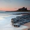11.  Bamburgh Castle, dawn with high water