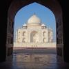 33   Taj Mahal from Guesthouse, Agra